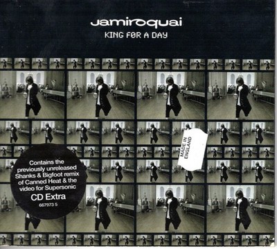 JAMIROQUAI King For A Day Pt.2 Import CD Single / Canned Heat / Supersonic