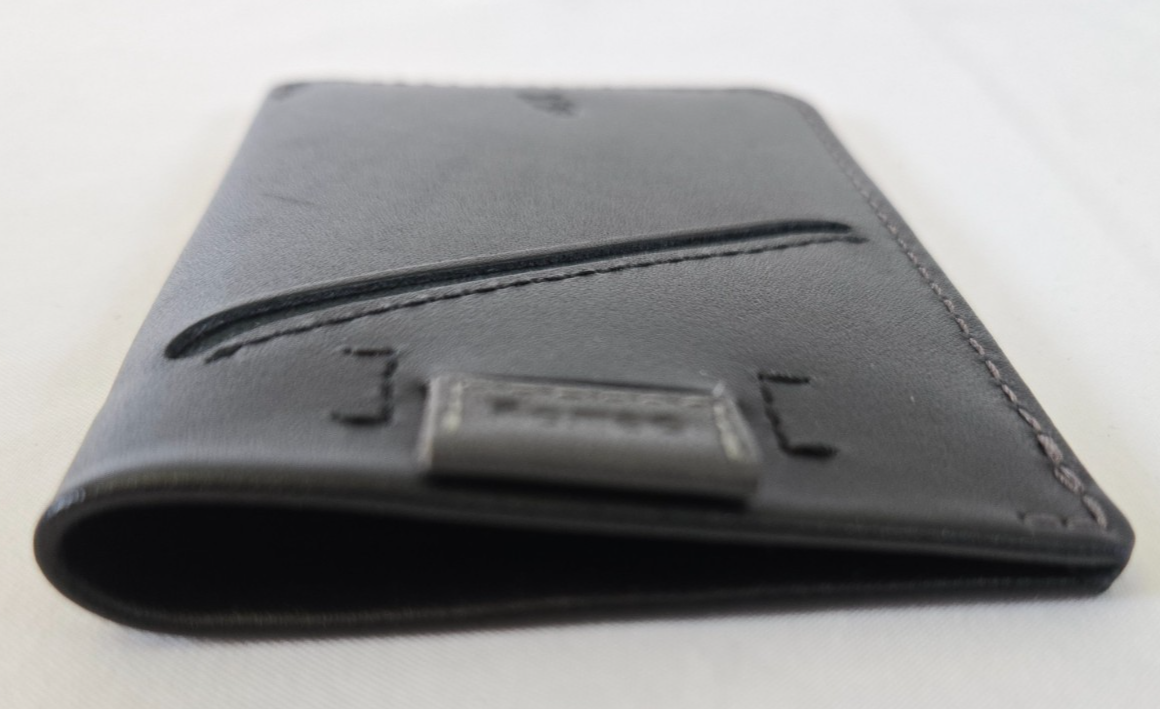 Bellroy Card Sleeve Wallet Second Edition Black Leather Pull Tab 8 Cards  Max