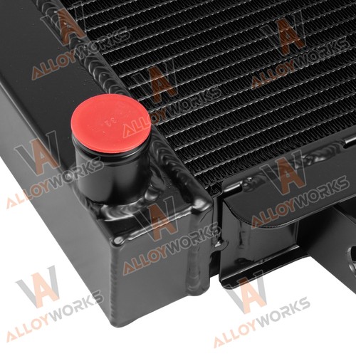Hzj75 Radiator 4 Row Radiator For 1990-2001 95 Toyota LandCruiser 75 Series HZJ75 ...