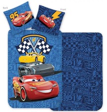 Disney Cars Racing Crew Toddler Duvet Cover Bedding Set  100 X 135 CM 100%Cotton