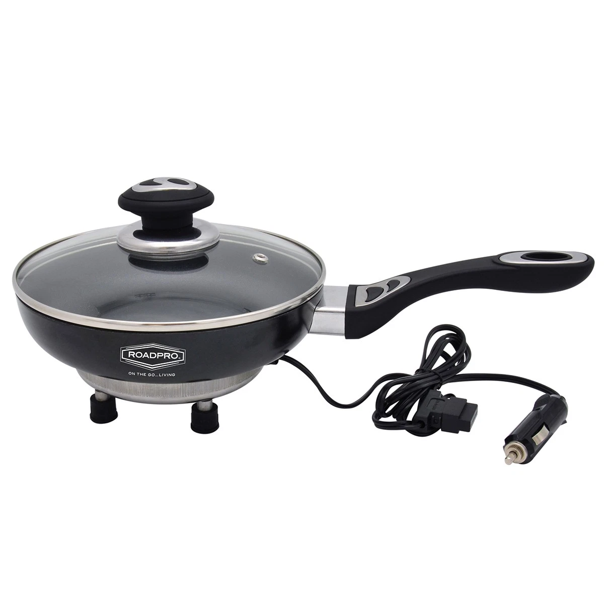 Roadpro 12v RPFP335NS 12-volt Portable Frying Pan Non-stick