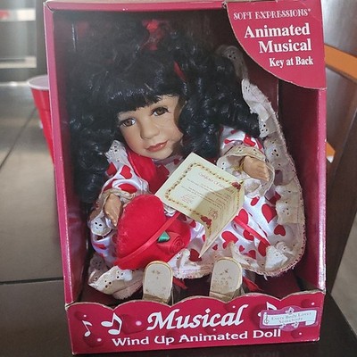 Soft Expressions DanDee Collector's Choice Musical Animated Porcelain Doll Coll 