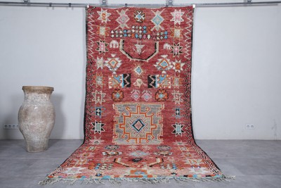 Boujaad Moroccan Rug - 6.2 x 12.4 ft | Handwoven Oversized Beauty