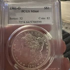 1901 morgan silver dollar
