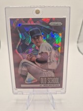 2022 Panini Prizm Old School Purple Prizm Nolan Ryan #OS-1 HOF New York Mets