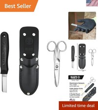 Precision Klein Tools Cable Splicer Kit: Knife, Scissors, and Pouch Included