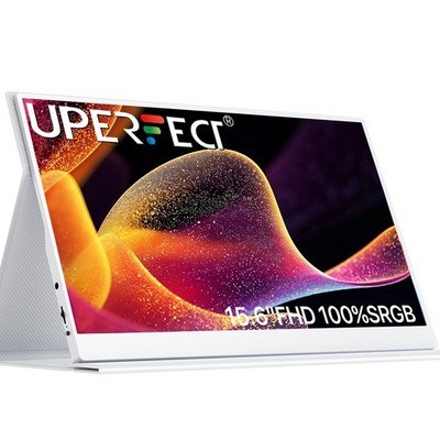 15,6 Zoll Tragbarer Monitore IPS FHD 1080P HDR Externer USB C Mobile Bildschirm