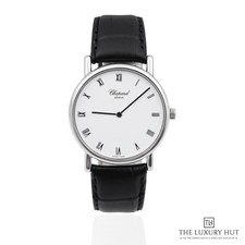 Chopard Classic 163154, 18ct White Gold 36mm White Roman Dial