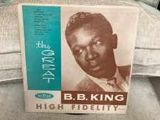 B.B. King The Great LP Mono Crown VG B.B. King The Great LP Mono Crown VG