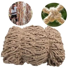 Climbing Cargo Net, Safety Nets Cargo Rope Ladder Truck Trailer Heavy 3.3X6.6"