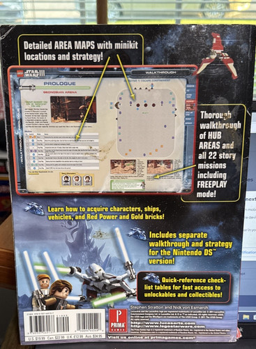 Lego Star Wars: Star Wars 3, Official Game Guide. Rated E-10, 2007. Accept - Foto 2 di 2