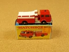 OLD VINTAGE LESNEY MATCHBOX # 29 FIRE PUMPER ORIGINAL BOX
