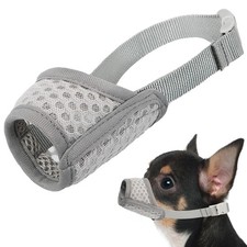 Mayerzon Dog Muzzle, Puppy Soft Mesh Muzzle for Small Medium Large Dogs Chihu...