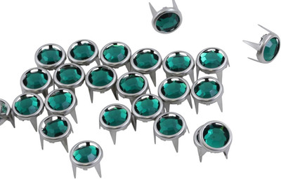 7Mm Emerald CH18 Bedazzler Refills Rhinestones Preset Rhinestones in Rims for Ga