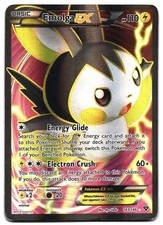 Emolga EX 143/146 Ultra Rare XY Base Set Pokemon Holo