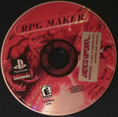 RPG Maker PlayStation 1 PS1