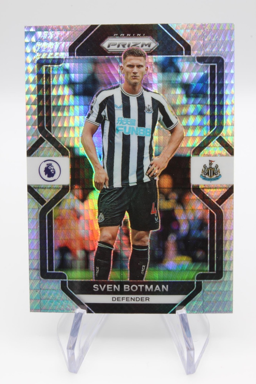 Sven Botman 172 - 2022/23 Panini Prizm Premier League - Silver Hyper Prizm