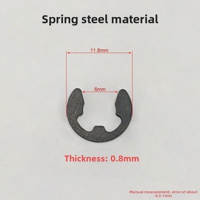 Bread Machine Circlip Oil Seal Set 4 Piece or 6 Piece 304 Stainless Steel
