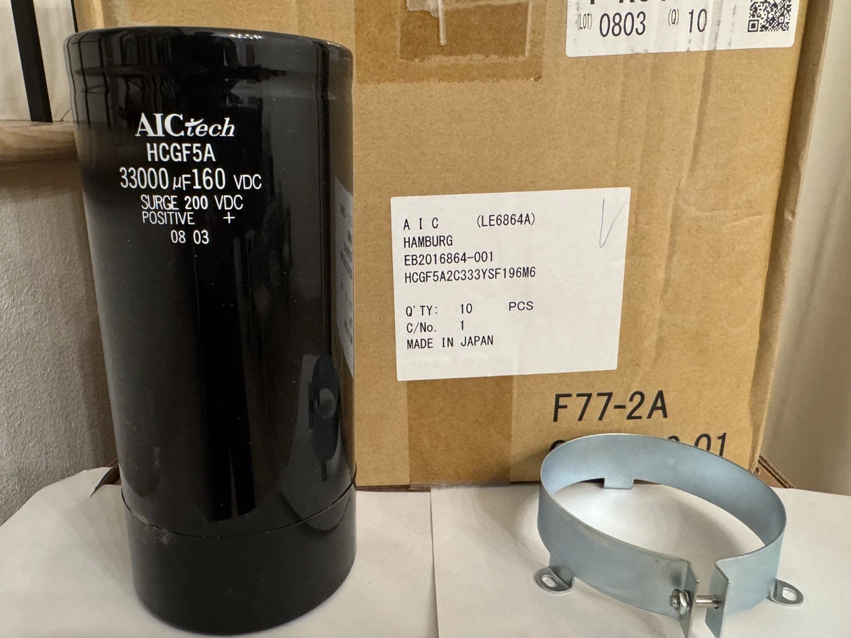 【まとめ売り】HITACHI HCGF4A 6800MFD 450VDC 18個 まとめ売り】HITACHI HCGF4A 6800MFD 450VDC 18個 【公式通販】