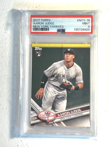 2017 Topps New York Yankees - Aaron Judge #NYY-16 (RC) PSA 9 MINT