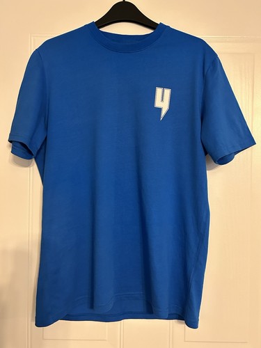 Yelir World Men’s T-Shirt in Blue with Logo - Size Medium - New without Tags - 第 5/5 張圖片