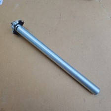 Vintage 90s hL Angle Adjust Seatpost 27.2mm 2-Bolt 27.2 x 350mm Silver