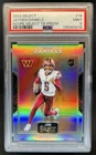 2024 Panini Select Jayden Daniels Score Throwback RC Prizm #16 Commanders PSA 9