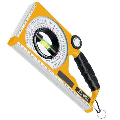 Adjustable Angle Finder,Powerful Magnetic,Error is ±0.1°,Aluminum Alloy.