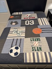 Pottery Barn Kids Sports-Themed Twin Quilt