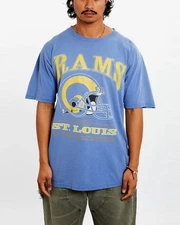 90s NFL St. Louis Rams Tee Retro style Unisex Basic T Shirt Football team HN2994