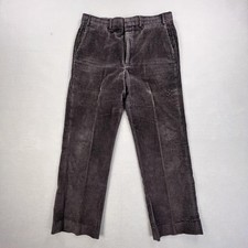 Vintage Orvis Corduroy Pants Mens 36x32 Gray Chino Straight Leg Casual Classic