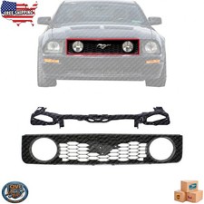 For 2005-2009 Ford Mustang Gt Model Front Upper Grille With Radiator Support 2pc