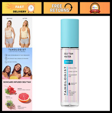 Medium Self Tan Water - Clear Tanning Spray, Streak-Free Mist, Natural Bronzing,