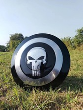 Captain America Skull Shield Marvel Avengers Replica Cosplay Prop Shield for wal