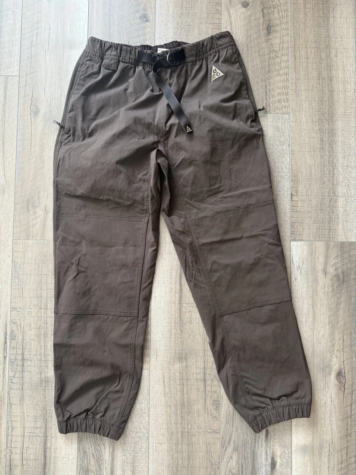 Mens Nike ACG Trail Pants Size Small Velvet Gray Black CV0660-220 Hiking Limited