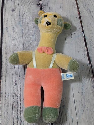 Sanrio Hello Color Giraffe 1985 Extremely RARE HTF HAS DAMAGE 'AS IS'