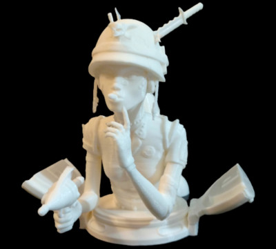5'' Tank Girl Figurenset - 3D Druck - bemalt