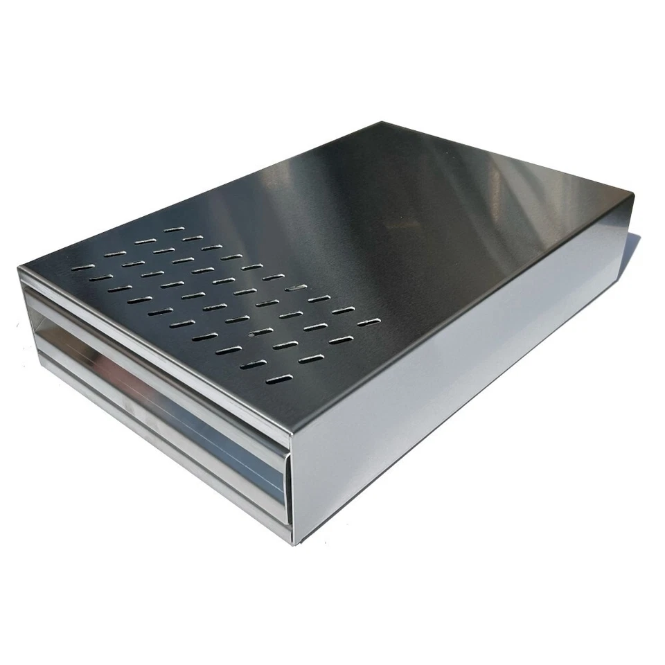 Chef-Hub Stainless Steel Coffee Grounds Waste Drawer 38 x 25 x 8.5cm Barista - Image 4 of 4