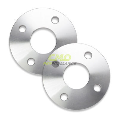 Customadeonly 5mm (3/16") Hubcentric Wheel Spacers – 4x114.3 (4x4.5") – 60.1 CB – 12x1.5 Thread – Pair