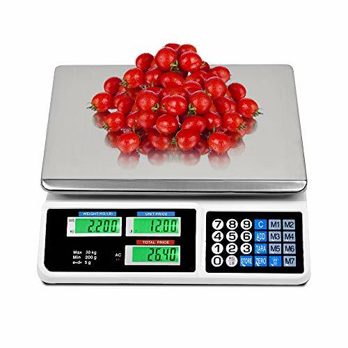 Digital Weight Price Scale Electronic Price Computing LCD Digital Design | eBay