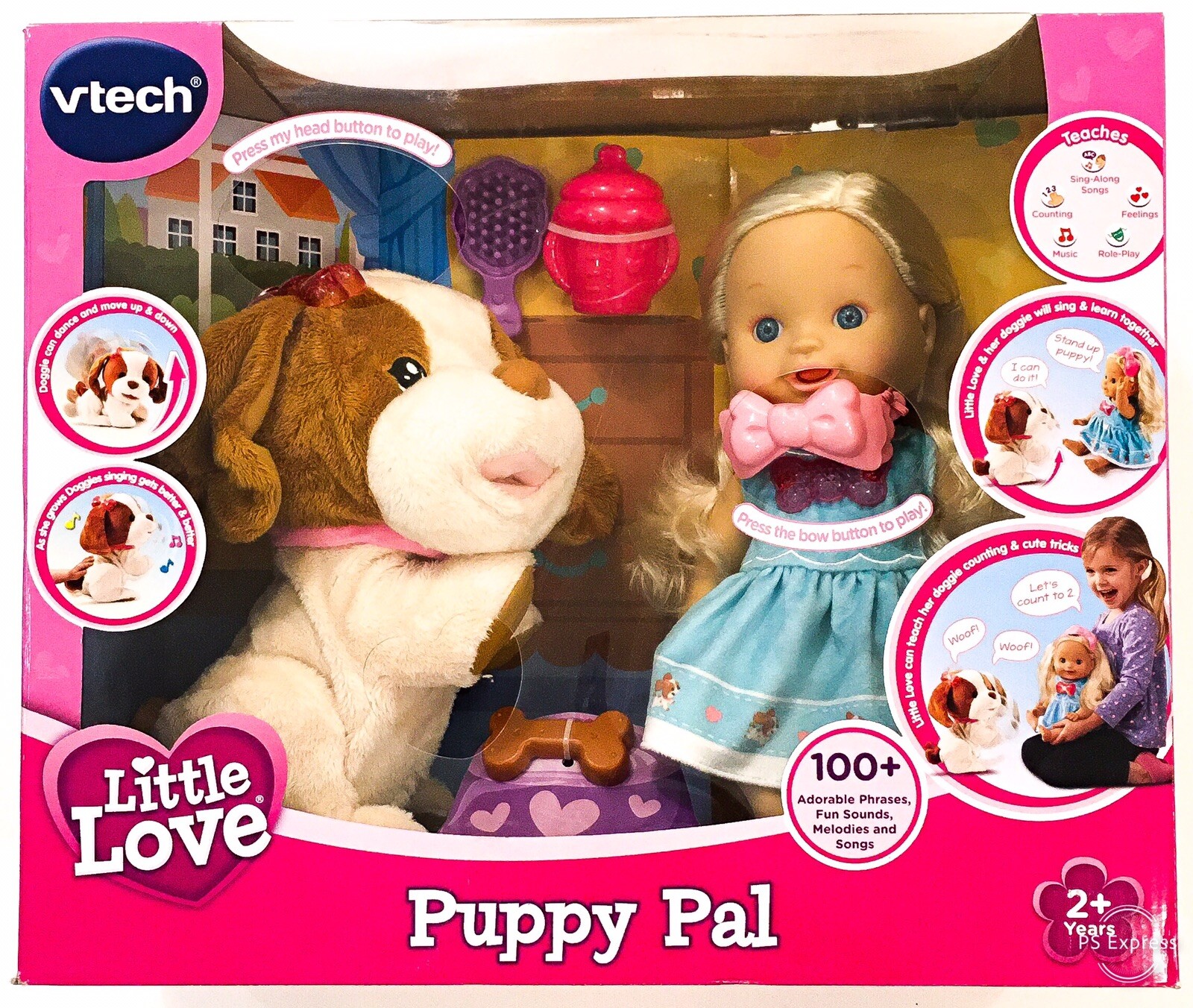 vtech little love baby puppy pal