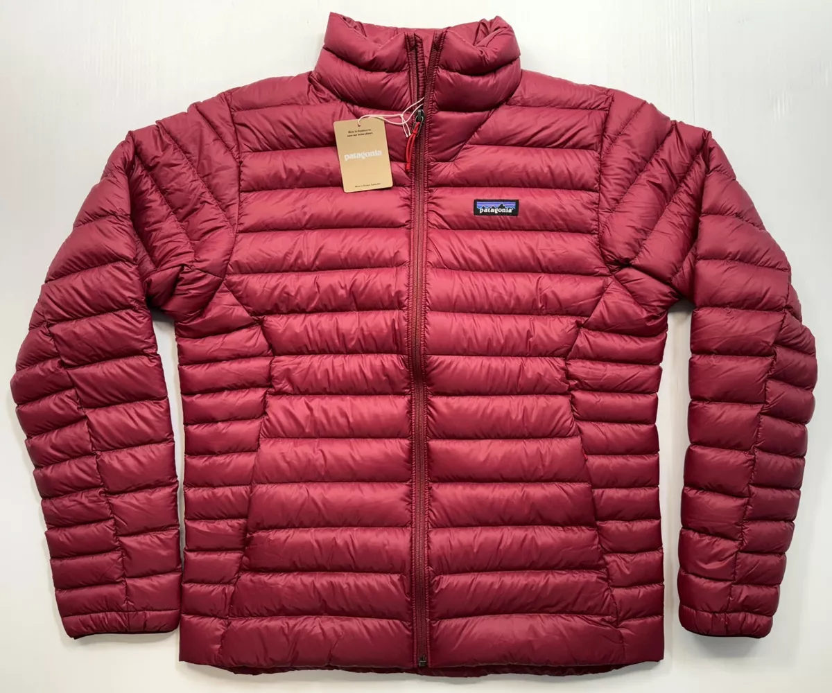 Men's PATAGONIA Down Sweater Insulated Jacket #84675 CARMINE RED (CRMD)