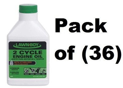 36 ea Lawn-Boy 89932 4 oz Lawn Boy Premium 2 Cycle Lawnmower Engine Oil 