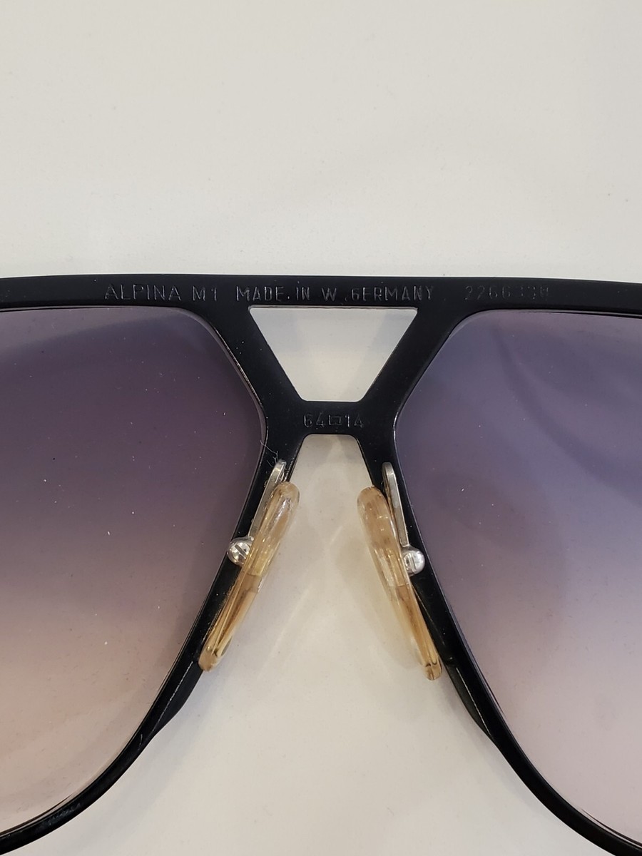 Alpina M1 Vintage 64-14 Black Gold Made In W. Germany Case Alpina M1 Vintage 64-14 Black Gold Made In W. Germany Case