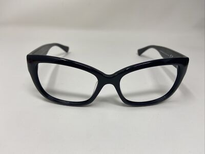 MAUI JIM MJ 768-02 GLOSSY BLACK PLUMERIA WOMENS 55/17/135  display picture 1