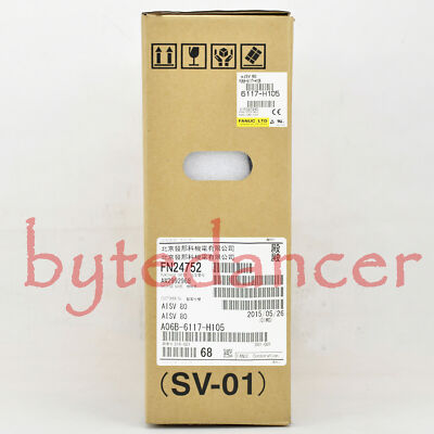 1PC New A06B-6117-H105 Servo Amplifier 1year warranty DHL free Ship FA9T BYT #F1