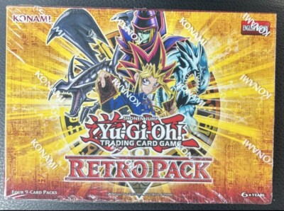 Yugioh TCG Retro Pack 4-Pack Mini Box New Sealed! | eBay