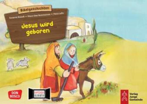 Thumbnail - Jesus Wird Geboren. Kamishibai Bildkartenset Entdecken - Erzählen -