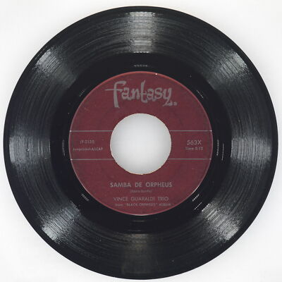 VINCE GUARALDI TRIO Cast Your Fate To Wind / Samba De Orpheus