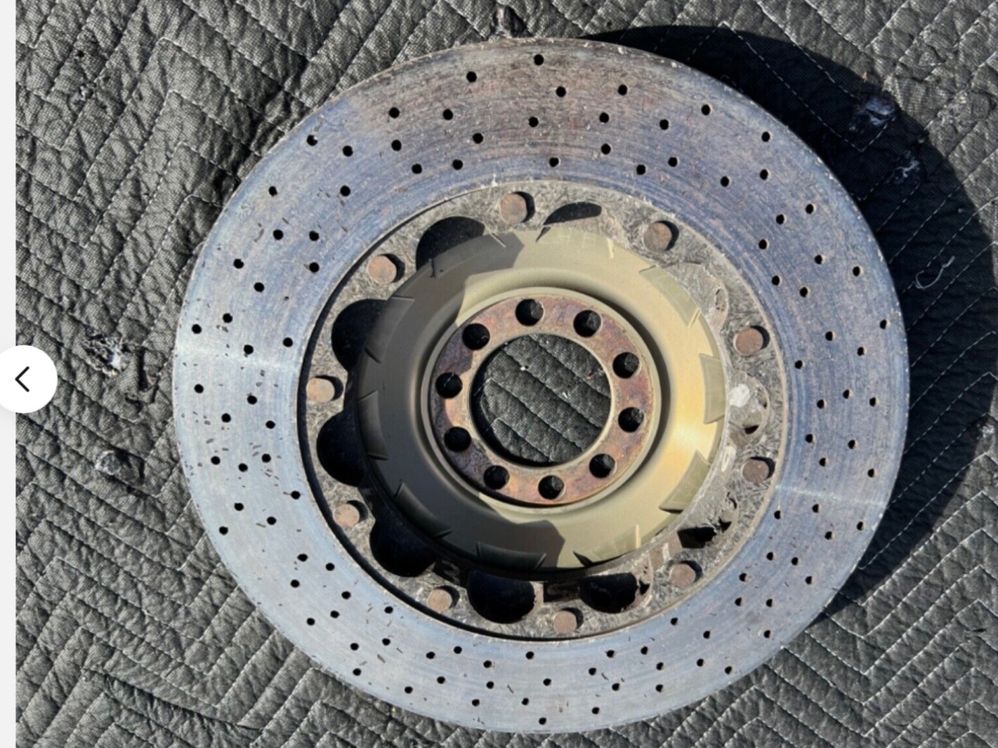 ferrari 488 458 challenge FF F12 Cali carbon ceramic brake rotor disc 380mm x 34